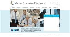 Desktop Screenshot of mediaadvisorypartners.com
